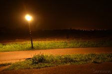 1 street lamp